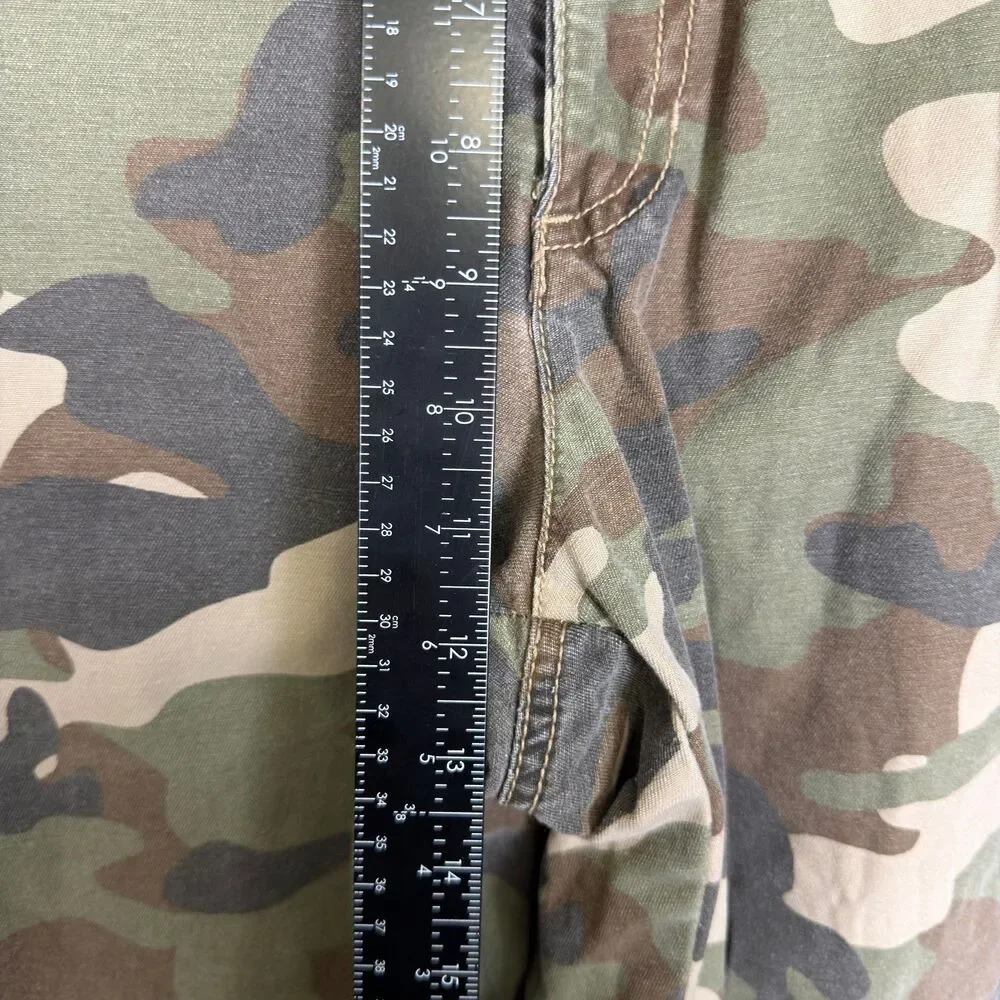 Outdoor Life Mens Cargo Pants 38x28 Camo Hunting Work Utility Baggy Wide Leg Y2K